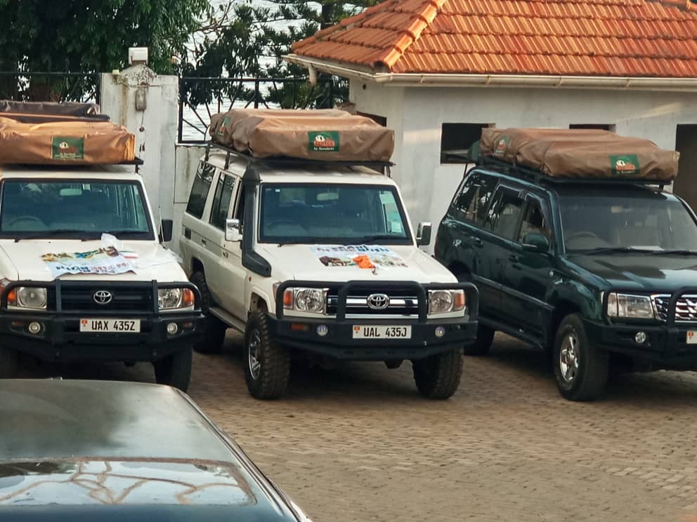 Rent a 4x4 in Rwanda with Roof Tent