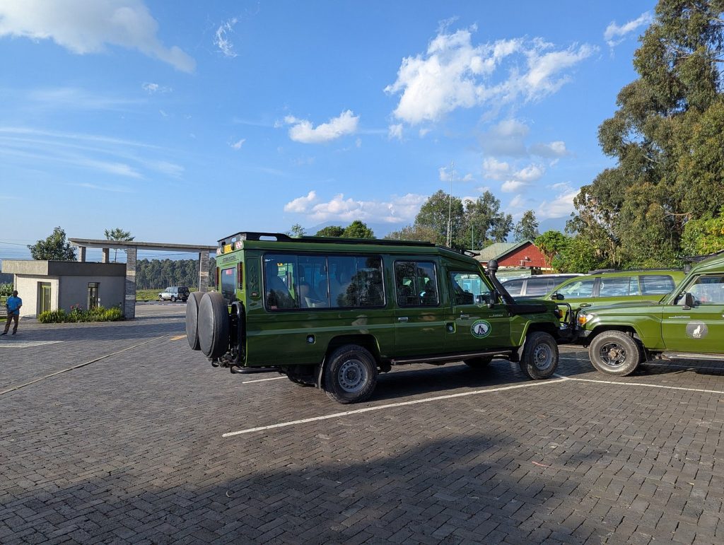 Land Cruiser rental for gorilla trekking Rwanda