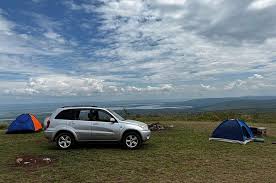 Rwanda camping car rental roof-tent