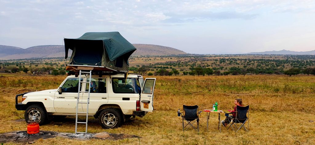 4x4 camping vehicle hire East Africa