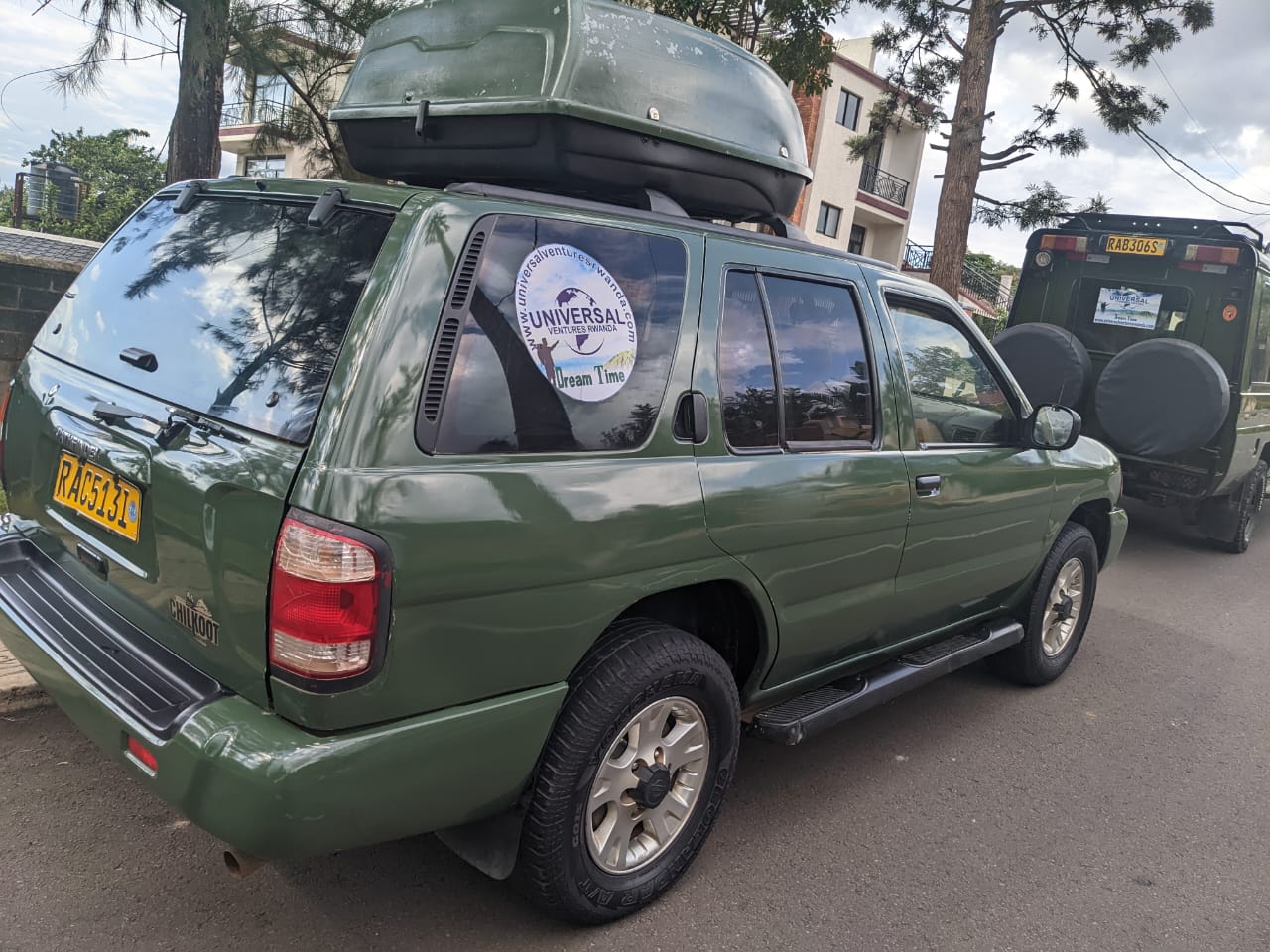 car rental in Rwanda with camping equipment, rwanda car rental services