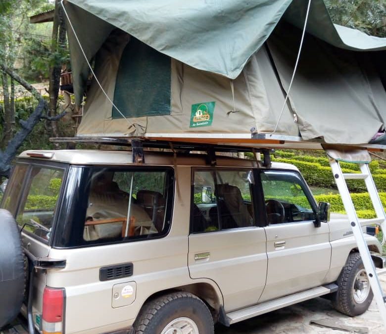 Rwanda Roof Tent Car Rental – Affordable 4×4 Hire for Camping Tours