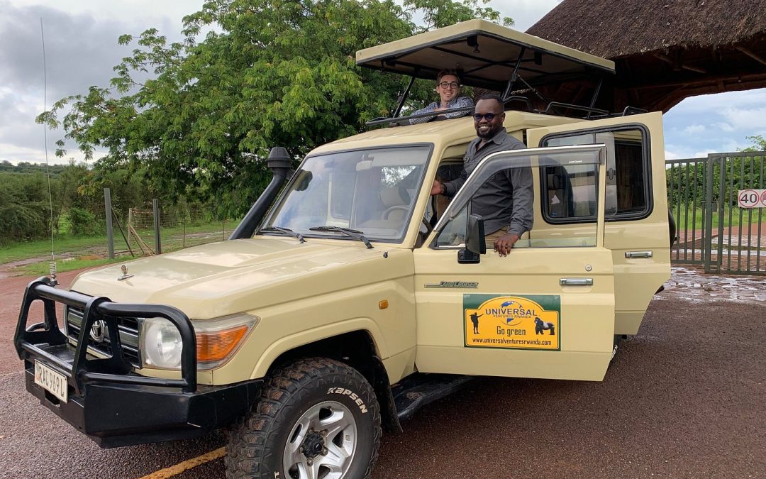 Land Cruiser hardtop safari vehicle hire Rwanda
