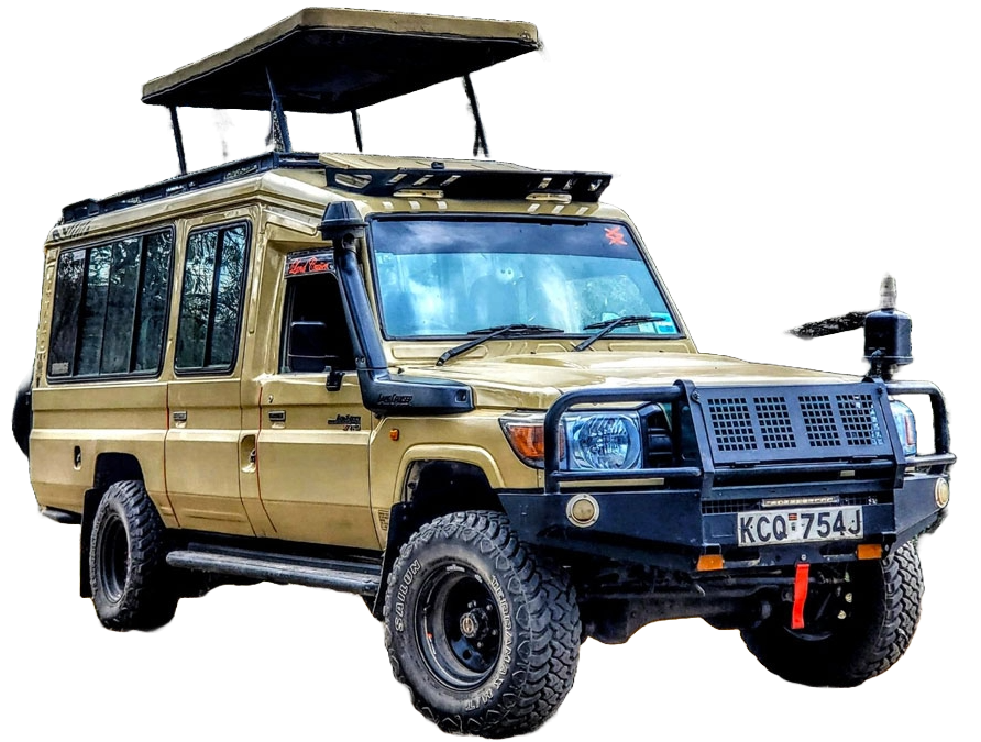 Roof-top camping car rental Rwanda